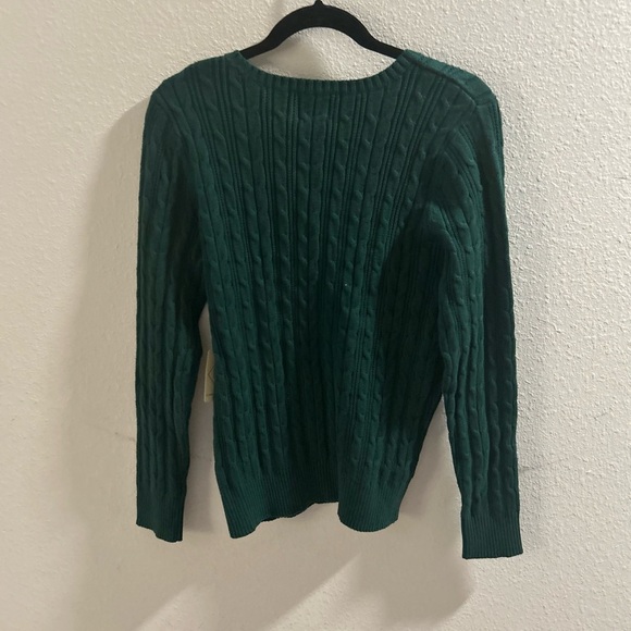 St John’s Bay Emerald Green Crew Neck Sweater

Size L
NWT - Picture 3 of 8